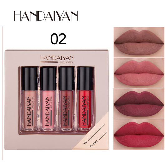 SET x4  LIP GLOSS HANDAIYAN