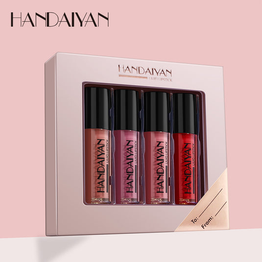 SET x4  LIP GLOSS HANDAIYAN